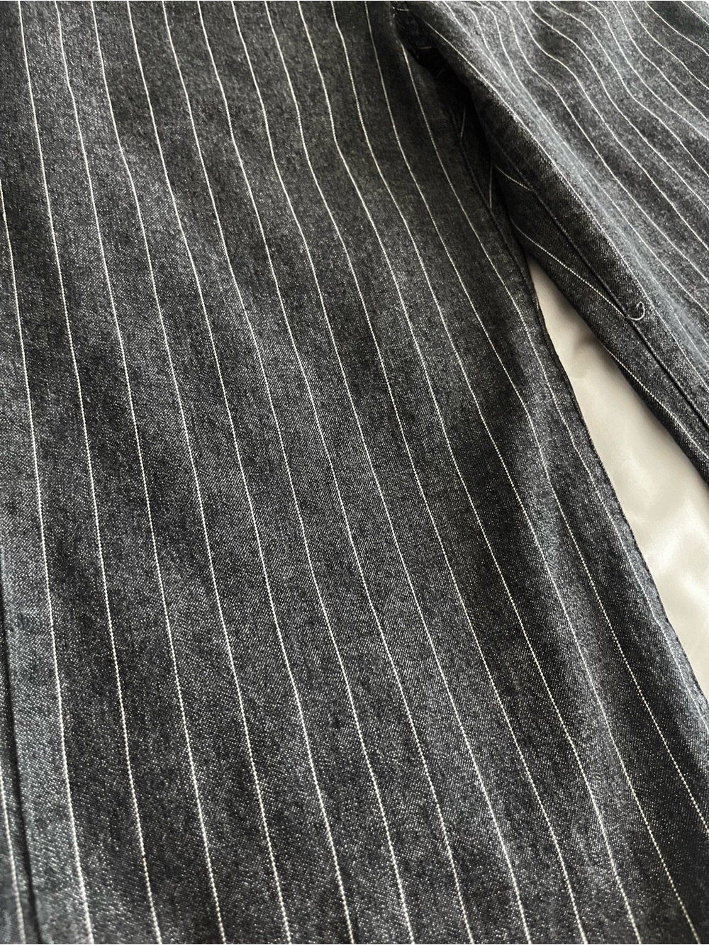 Lauren Ralph Lauren Black Pinstripe Jeans - Picture 3 of 11